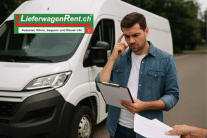 Fehler beim Lieferwagen mieten