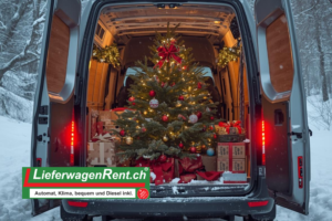 Weihnachtsbaumtransport
