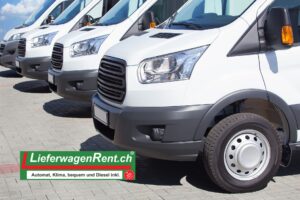 Lieferwagen mieten zum Jahresbeginn