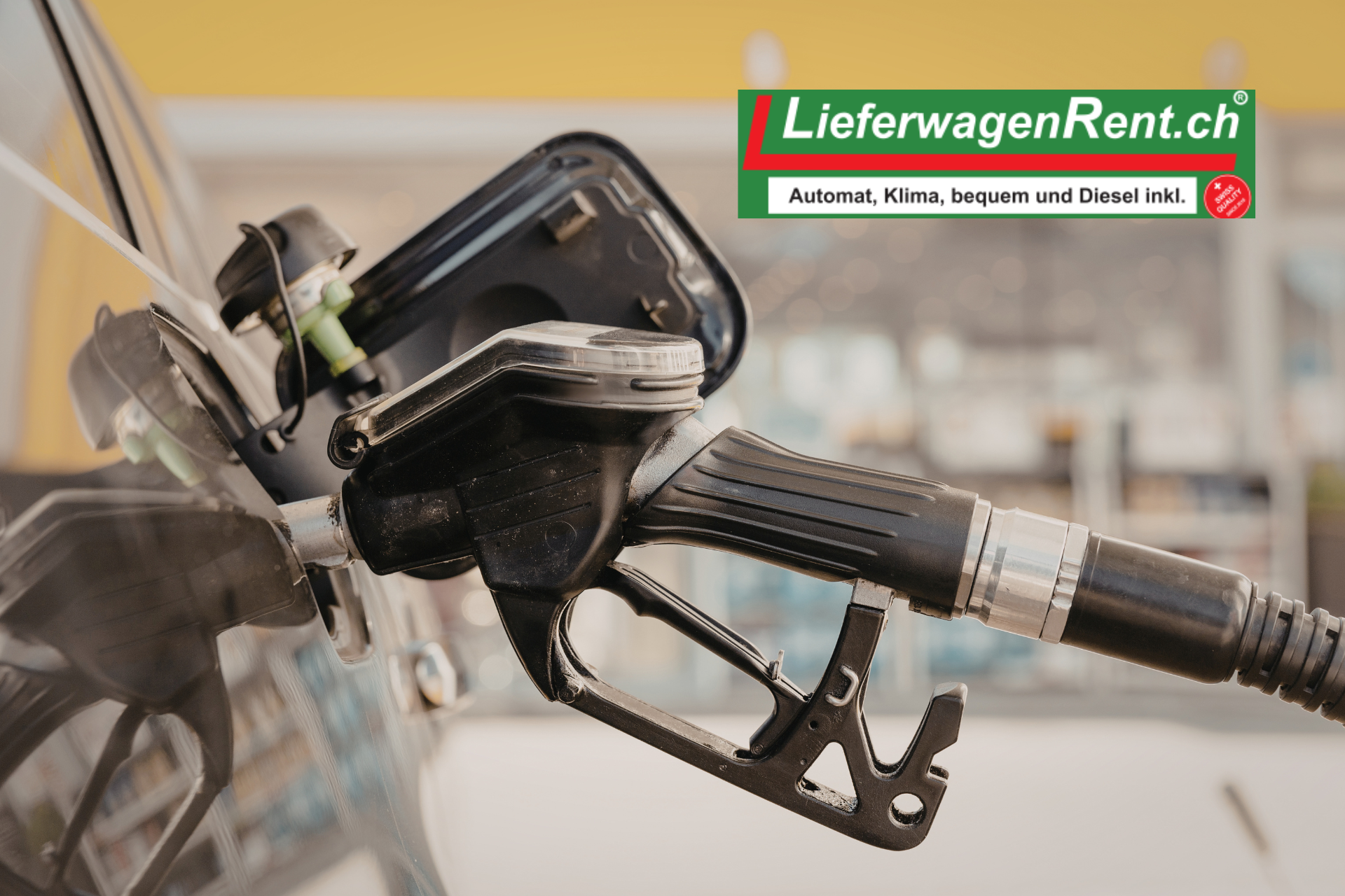 Lieferwagen richtig tanken